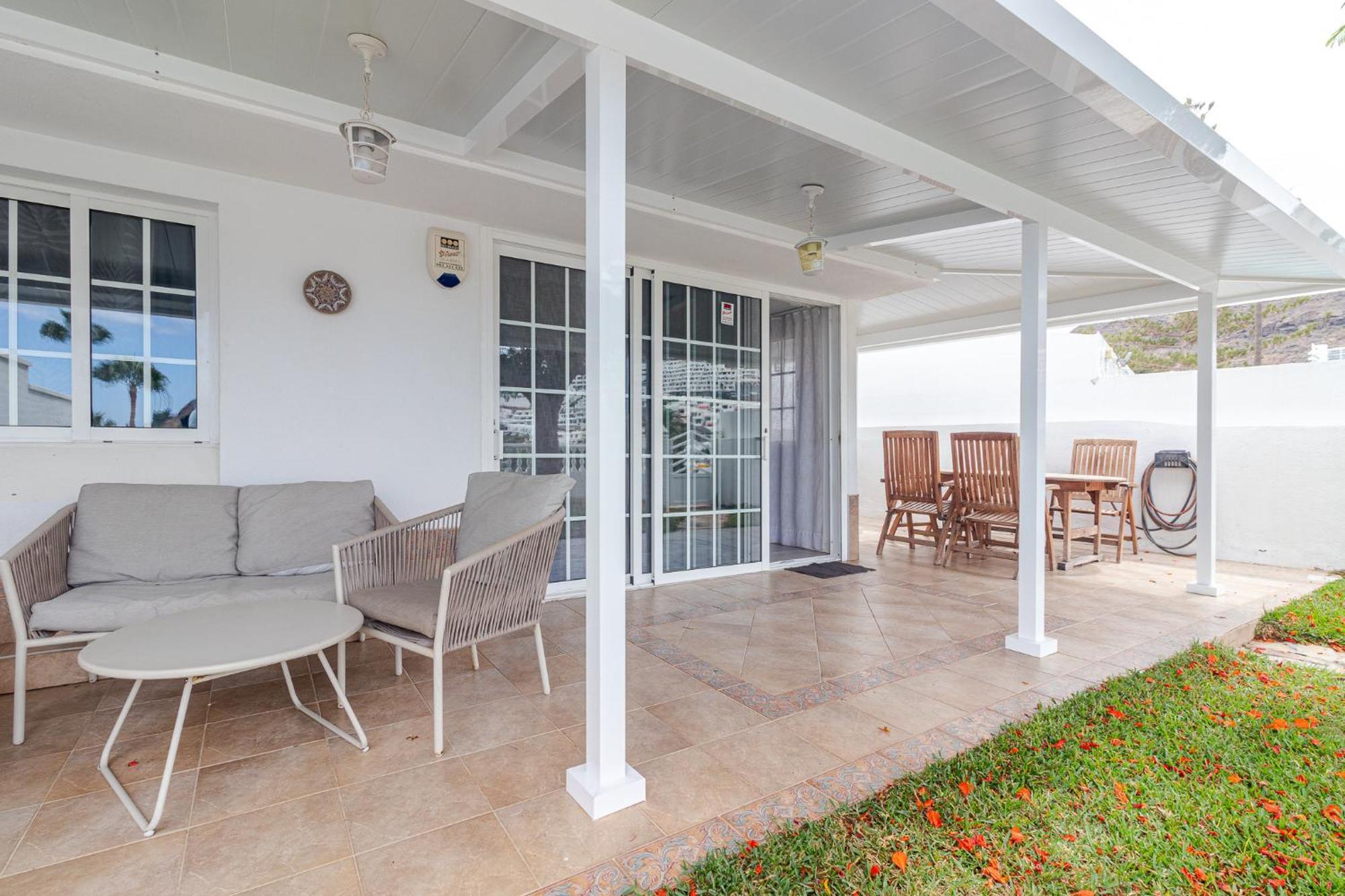 Flatguest Orinoco + Pool + Terrace + Garden Villa Mogan Bagian luar foto