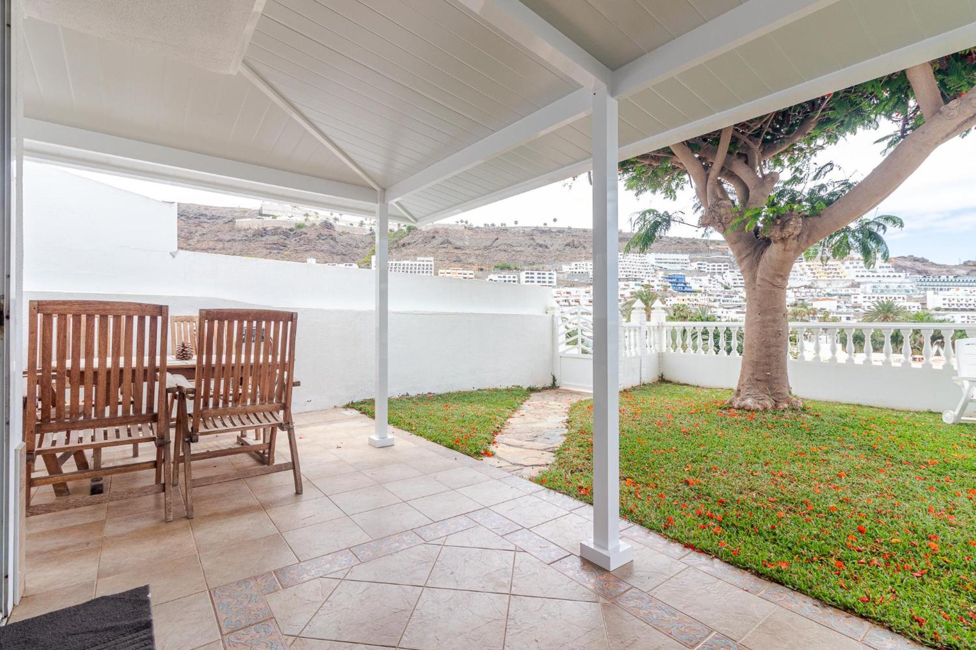 Flatguest Orinoco + Pool + Terrace + Garden Villa Mogan Bagian luar foto