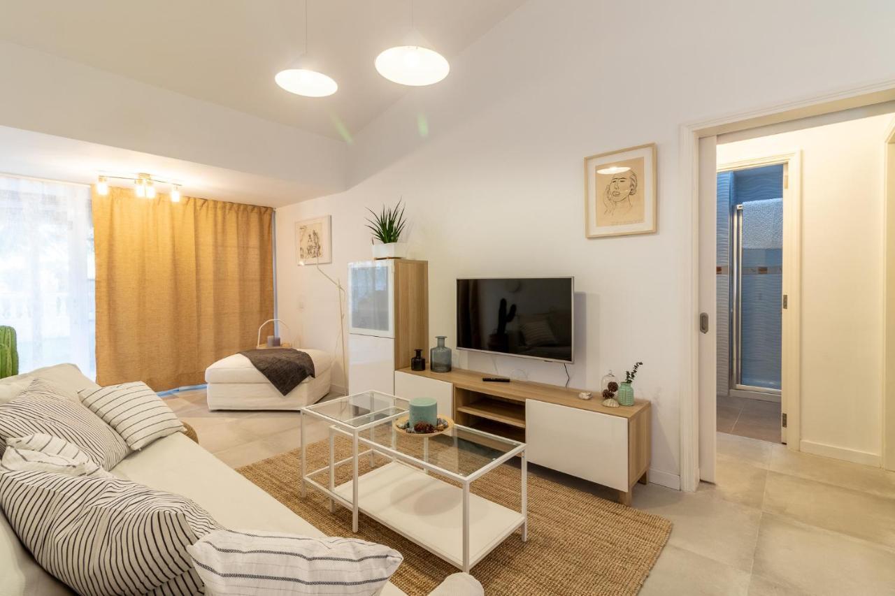 Flatguest Orinoco + Pool + Terrace + Garden Villa Mogan Bagian luar foto