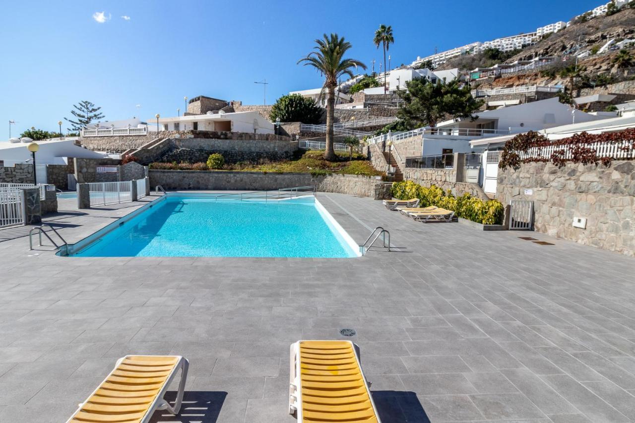 Flatguest Orinoco + Pool + Terrace + Garden Villa Mogan Bagian luar foto